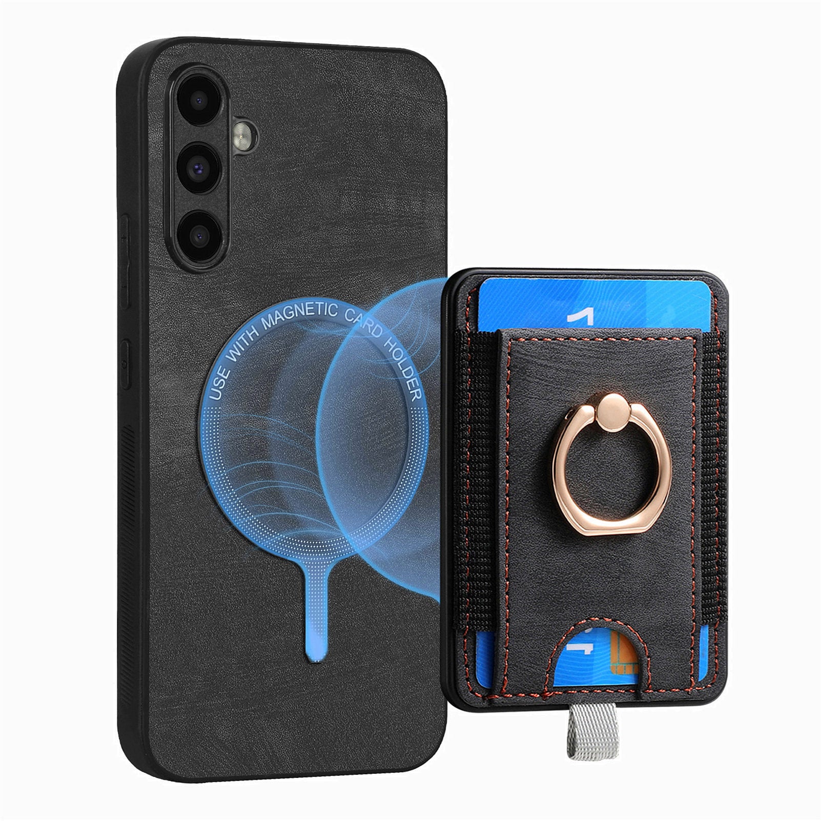 D7 For Samsung Galaxy M15 5G Magnetic Case Retro Detachable Card Holder Phone Shell D7 For Samsung Galaxy M15 5G Magnetic Case Retro Detachable Card Holder Phone Shell